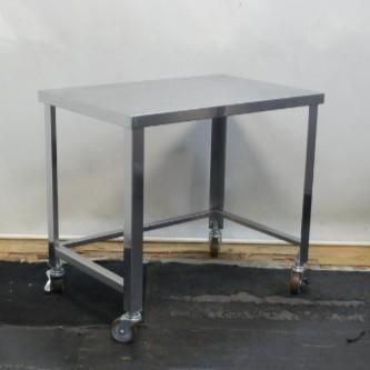 業務用 ステンレス 作業台 W375 D600 H600mm 厨房 隙間 フライヤー台