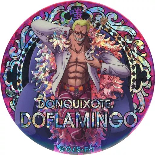 中古】バッジ・ピンズ ドンキホーテ・ドフラミンゴ 「ワンピース “輩