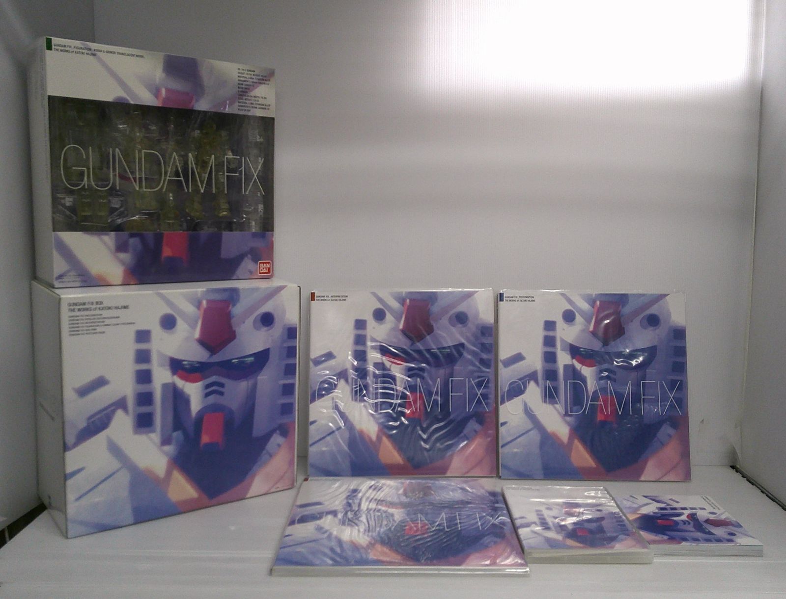 開封品】GUNDAM FIX BOX /カトキハジメ【フィギュア変色、ポストカード 