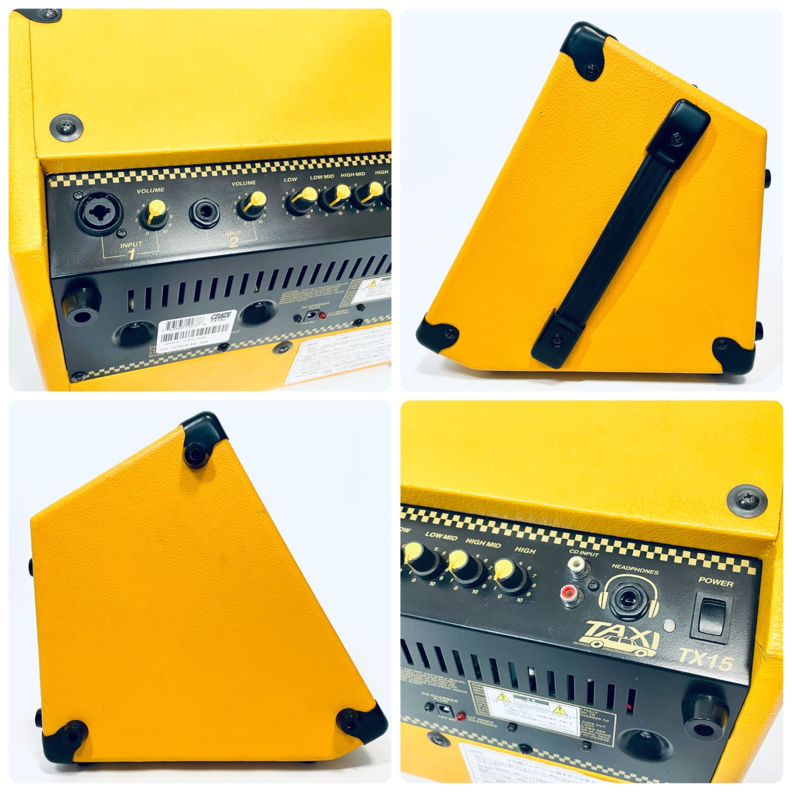 美品】アンプ CRATE TAXI TX15J SN(743565192376) ID(757) - メルカリ