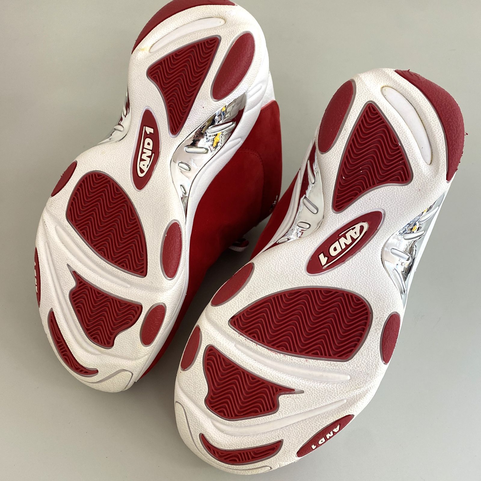 GT1 【未使用品】AND1 TAI CHI MID バスケットシューズ 赤 24.5 GT1 【未使用品】AND1 TAI CHI MID バスケットシューズ 赤 24.5