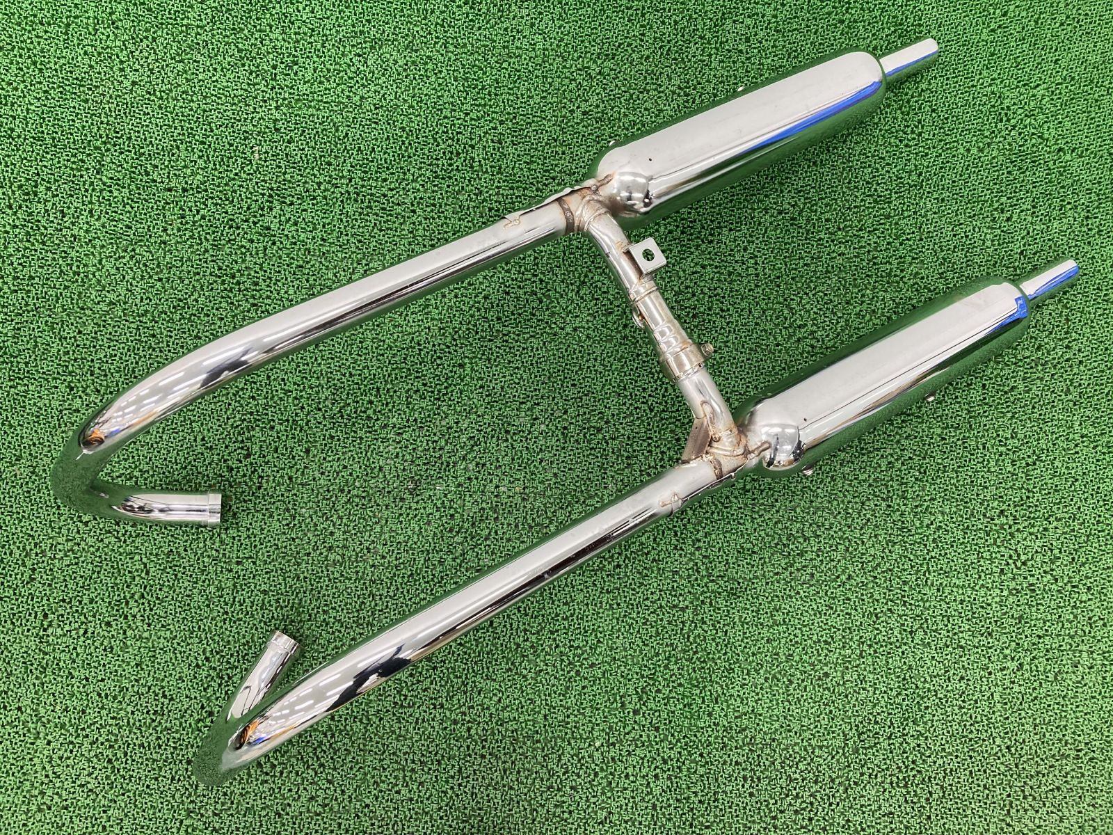 W800 マフラー K616 カワサキ 純正 中古 バイク 部品 EJ800A フルエキ