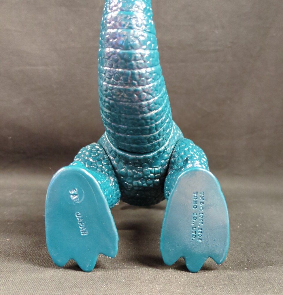 【未開封】マルサン ゴロザウルス350 クラシックブルー Ver. ソフビ怪獣 マルサン 世紀の大怪獣 ゴロザウルス350 クラシックブルーVer
