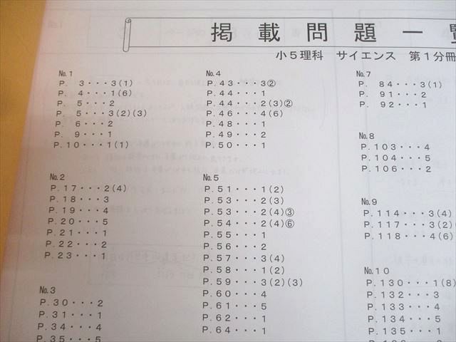 浜学園 小5 理科 サイエンス 難問解説集 第1〜3分冊 通年セット 状態良い 2020 計3冊 032S2D 浜学園 小5 理科 サイエンス 難問解説集 第1～3分冊 通年セット