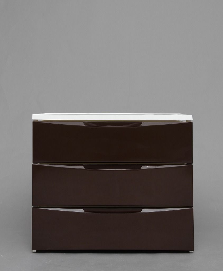 アイリスオーヤマ チェスト ワイド 3段 幅72.5×奥行41.5×高さ61.5cm ホワイト ブラウン COD-723 IRIS OHYAMA