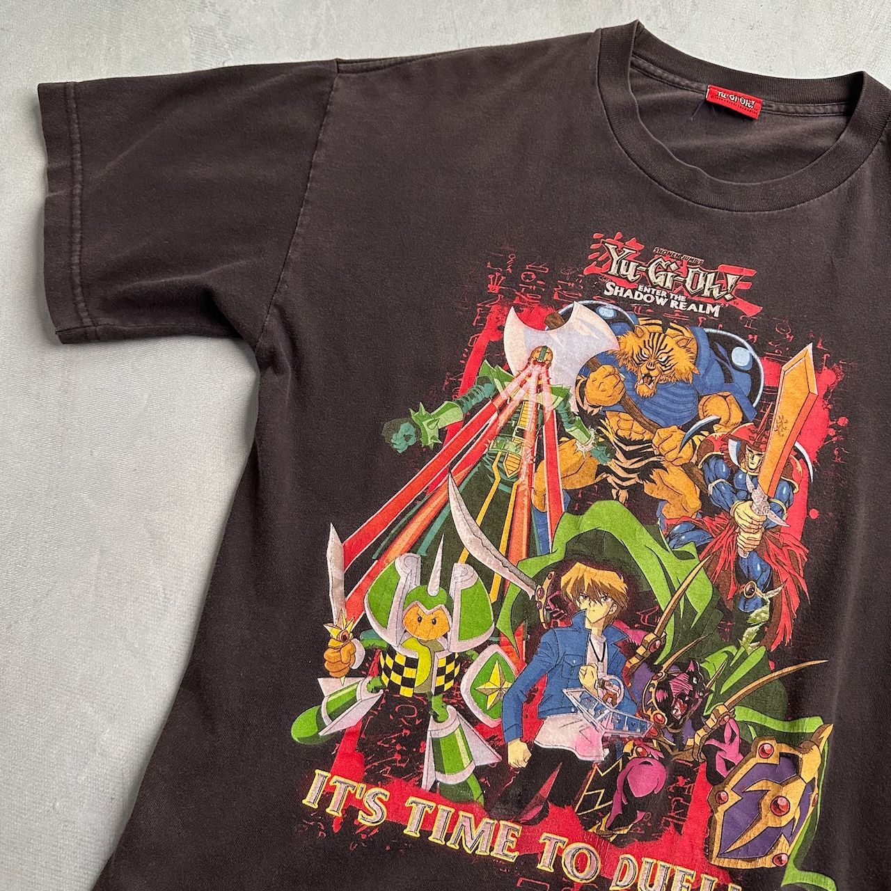 遊戯王　Tシャツ　2XL　黒　城之内　レッドアイズ　アニメT　遊☆戯☆王 * 遊戯王 Tシャツ XL 黒 アニメTシャツ 遊☆戯☆王 海外