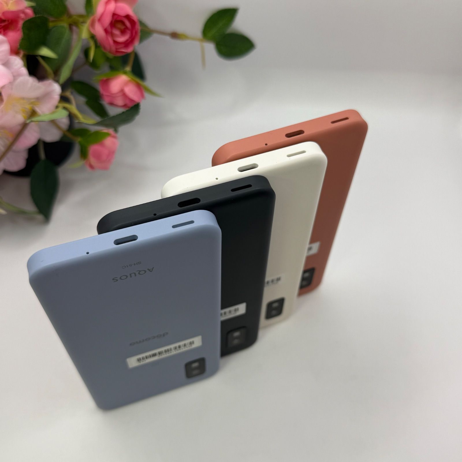 中古】 SH-51C AQUOS wish2 チャコール SIMフリー 本体 ドコモ スマホ