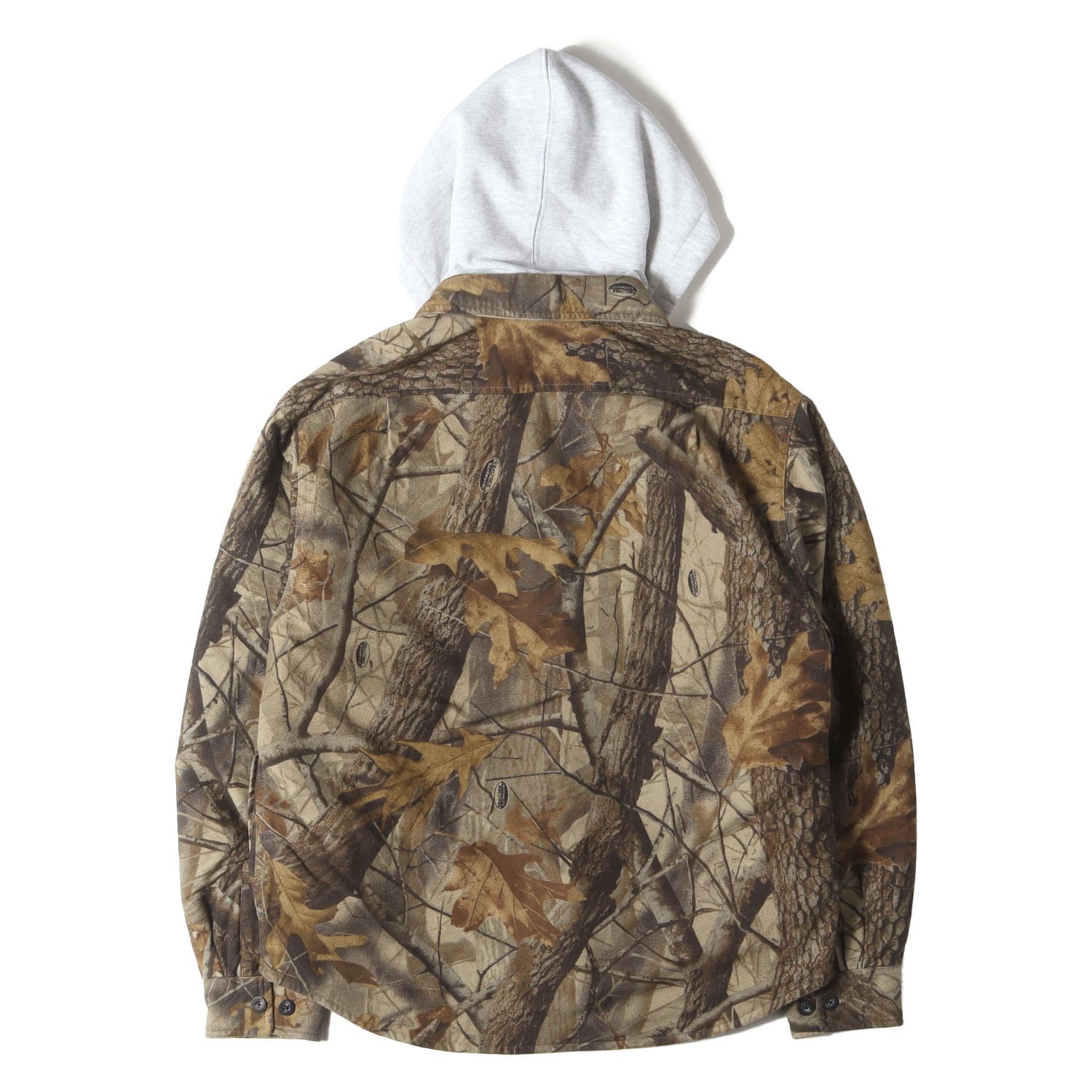 Supreme シュプリーム シャツ リアルツリー サイズ S | 25SS フード付き 裏地キルティング ツリーカモ フランネルシャツ Quilted Lined Hooded Flannel Shirt | トップス メンズ