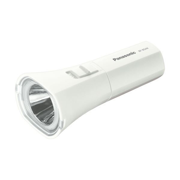 （まとめ）パナソニック LED懐中電灯 乾電池エボルタNEO単4形3本付 BF-BG44K-W 1個 