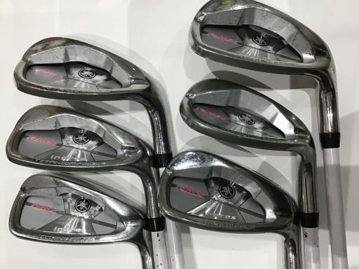 【中古】 ヤマハ inpres RMX TITANIUM 6S レディース アイアンセット IR MX-514iII(白) (フレックスR) レディース 女性用 右利き 右用 Dランク ゴルフクラブ