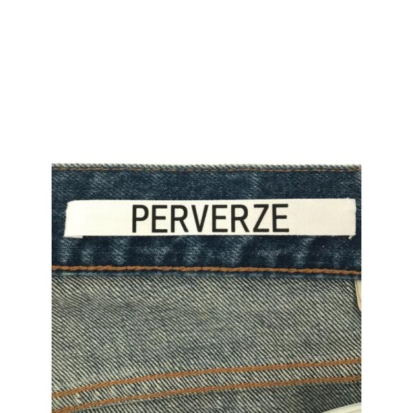 PERVERZEパーバーズフレアデニムパンツブルーサイズ:0レディース ｜その他