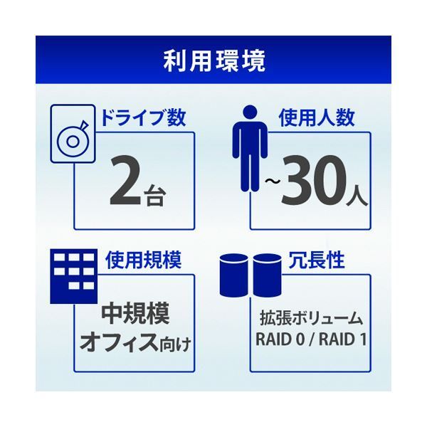 法人2ドライブNAS