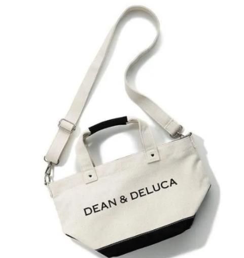 【在庫処分 SALE】 DEAN＆DELUCA ディーン＆デルーカ ショルダーバッグ　エコバッグ キャンバス トートバッグ 母の日2024