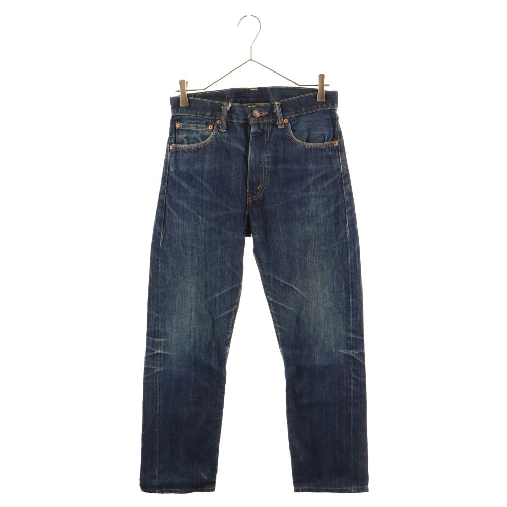 Levi's VINTAGE CLOTHING (リーバイス ビンテージ クロージング) 67年復刻 505 BIGE Vステッチ ウエストシングル ジップフライデニムパンツ インディゴ 67505-02