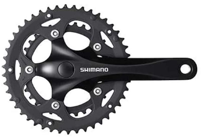 シマノ SHIMANO フロントチェーンホイール ROAD FC-RS200 50×34T 165mm 8S 対応BB 四角軸UN 110mm MM110 EFCRS200A04X CLAR