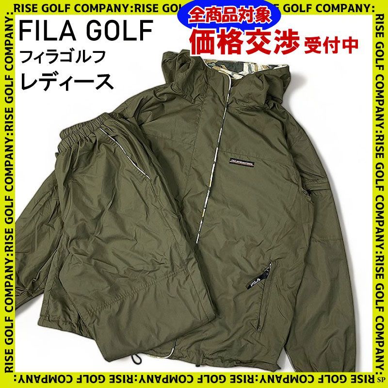 FILA GOLF フィラゴルフ セットアップ フルジップ ジャケット パーカー