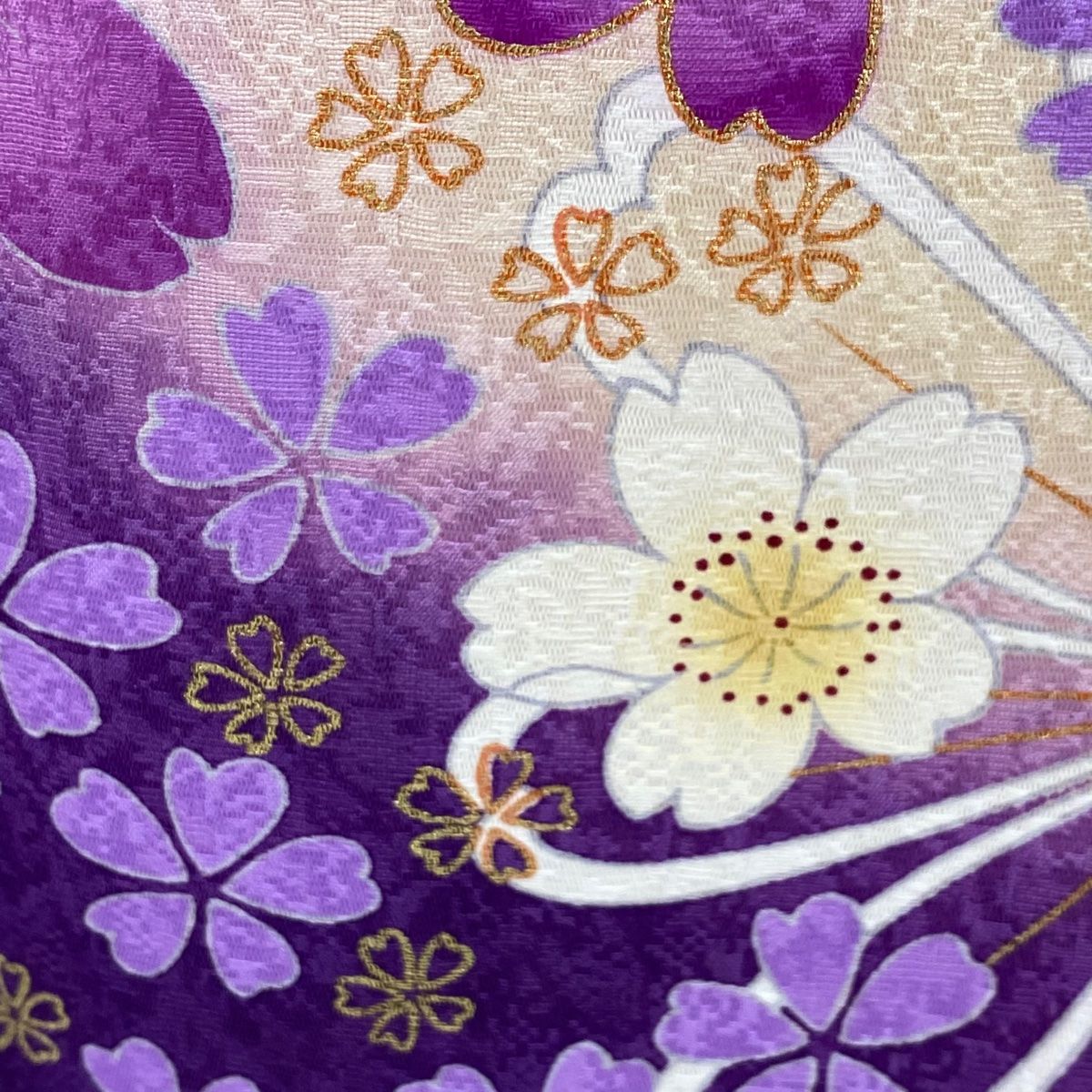 総絞り 振袖フルセット 身丈161裄69 花松文様 金彩 逸品 ピンク×グレー 最新作くすみカラー古典 サーモンピンク/ピンクベージュ 菊柄/梅