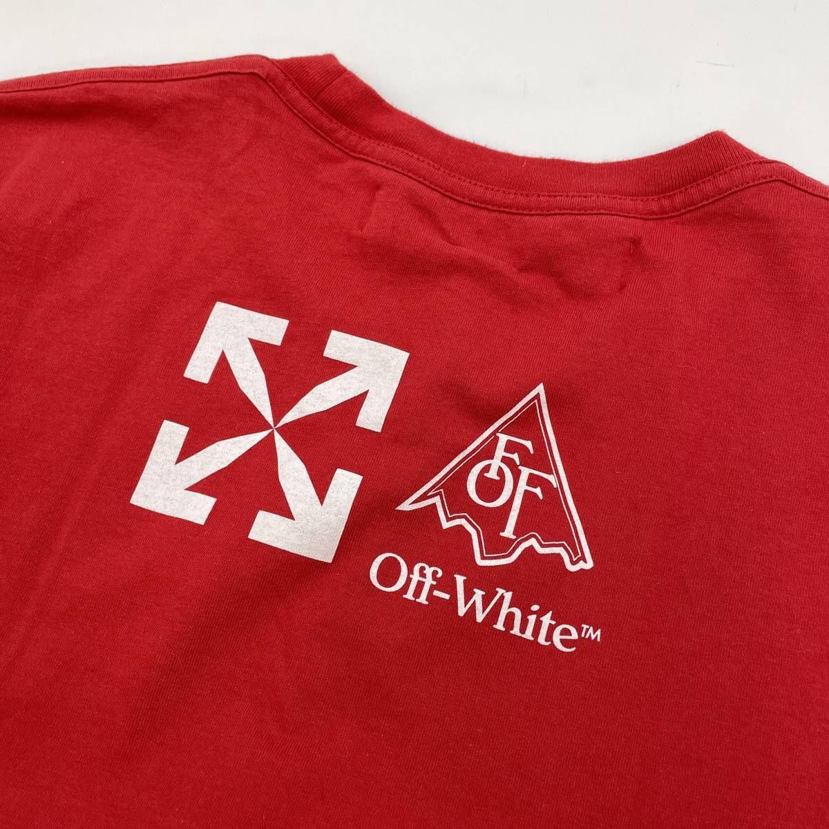 OFF-WHITE オフホワイト イーグル プリント Tシャツ size M