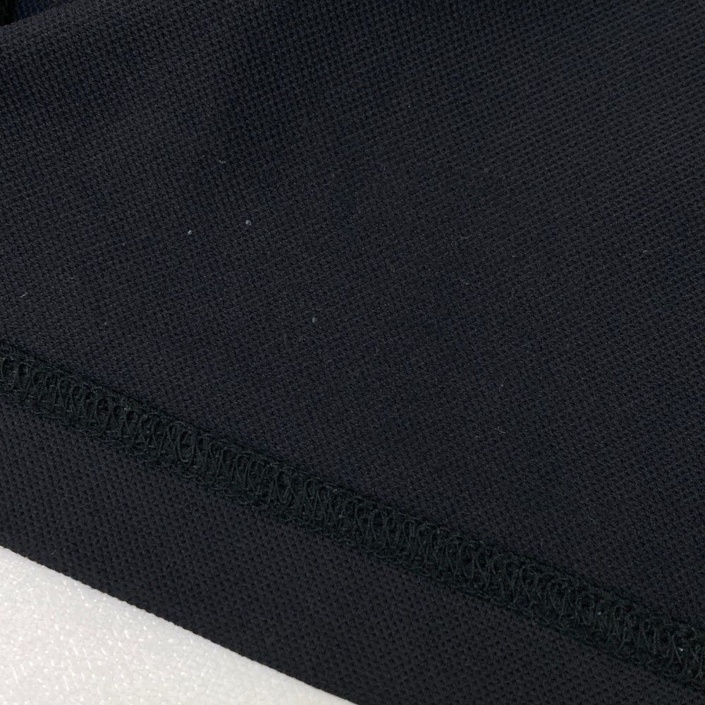 サイズ：46 MARK&LONA マークアンドロナ 長袖ポロシャツ ブラック系