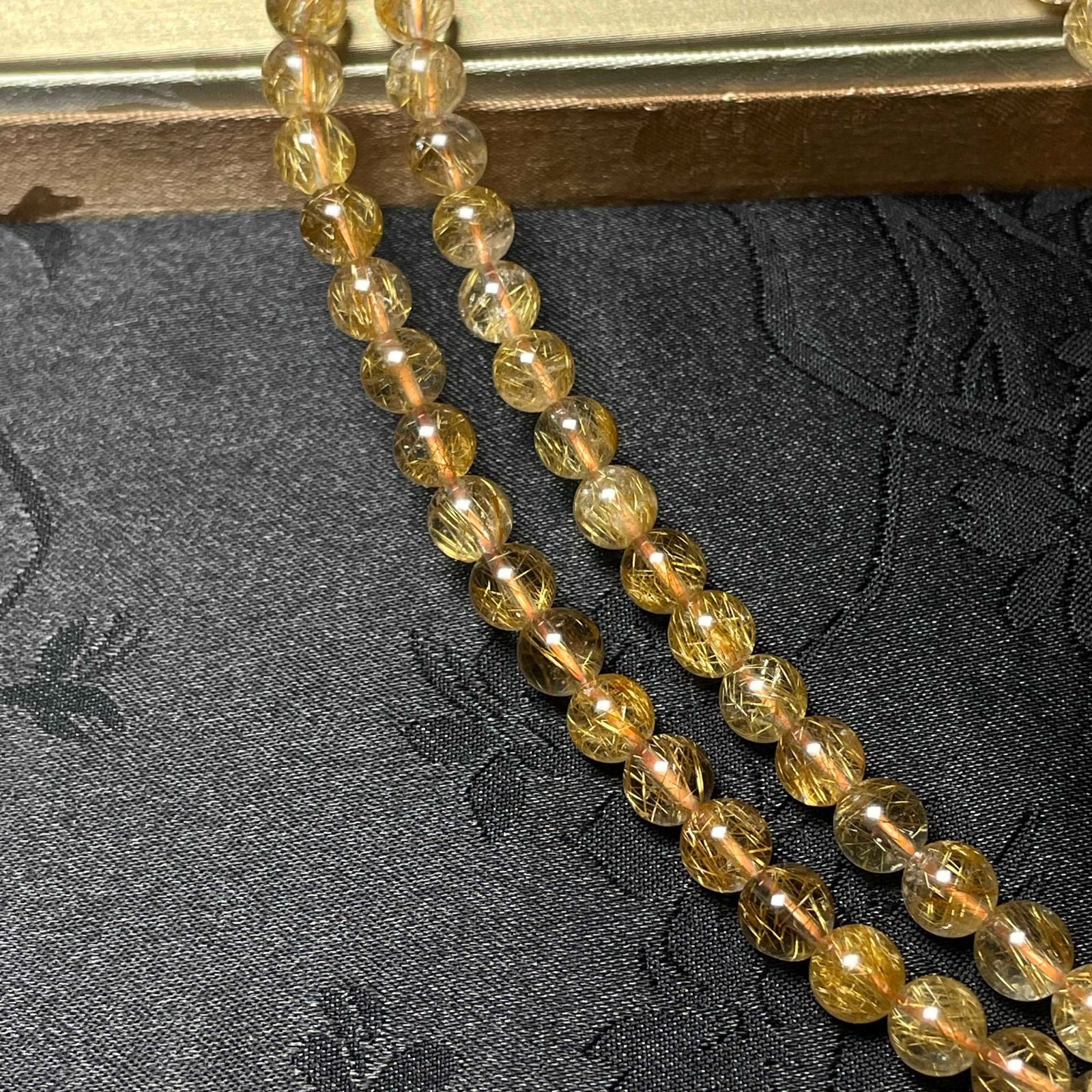 3本巻きブレスレット パワーストーン