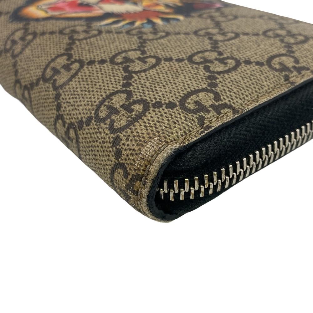 【美品】 GUCCI グッチ 長財布 GG スプリーム ダークブラウン PVC 楽天市場】【財布】GUCCI グッチ GGスプリーム ハート スネーク