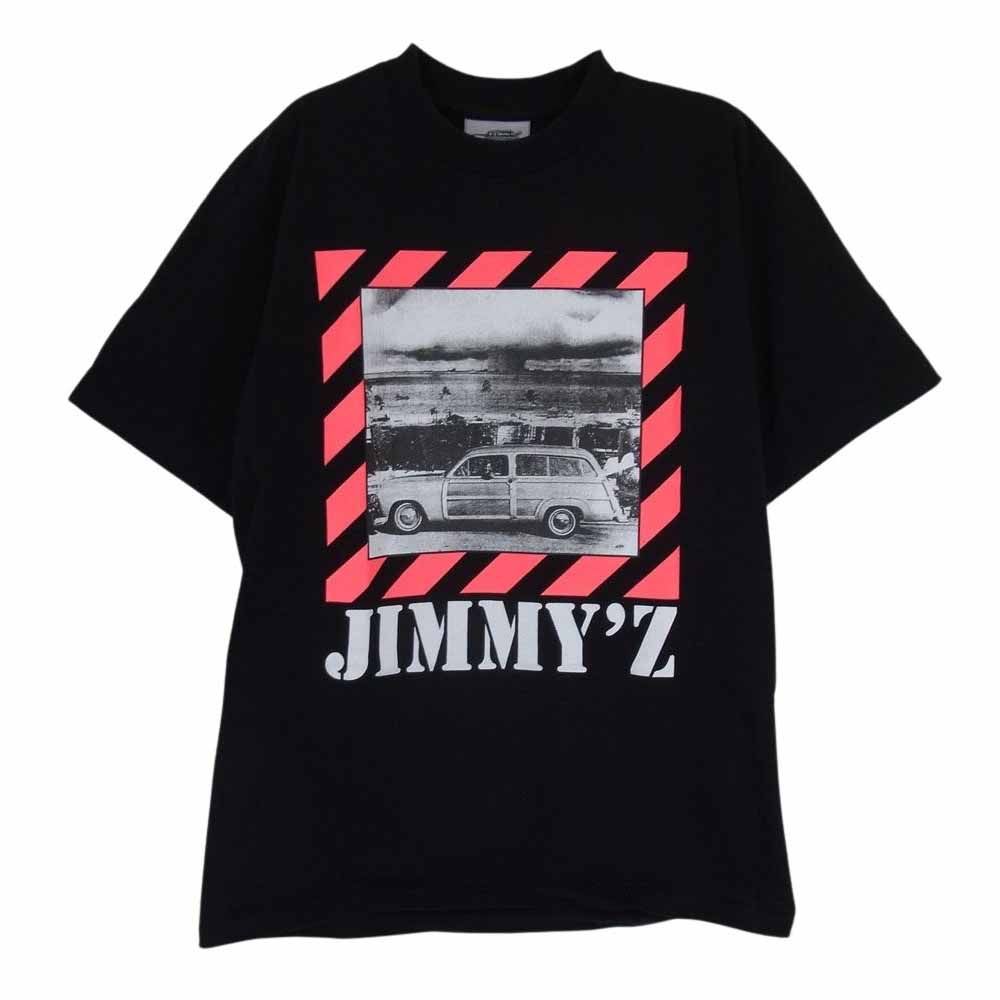 STANDARD CALIFORNIA スタンダードカリフォルニア メキシコ製 JIMMYZ LOGO ジミーズ ロゴ  半袖 Tシャツ カットソー ブラック系 M【中古】