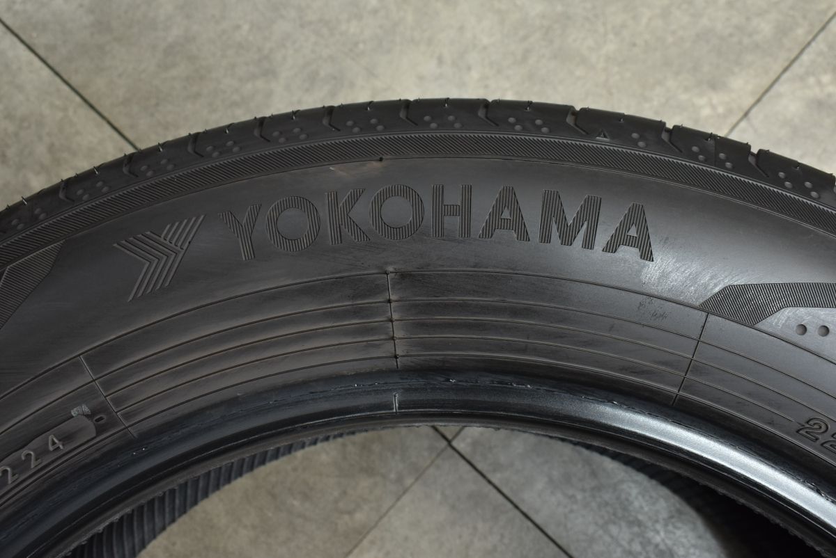 2024年製 バリ溝】ヨコハマ アドバン V03 225/60R18 4本セット NX