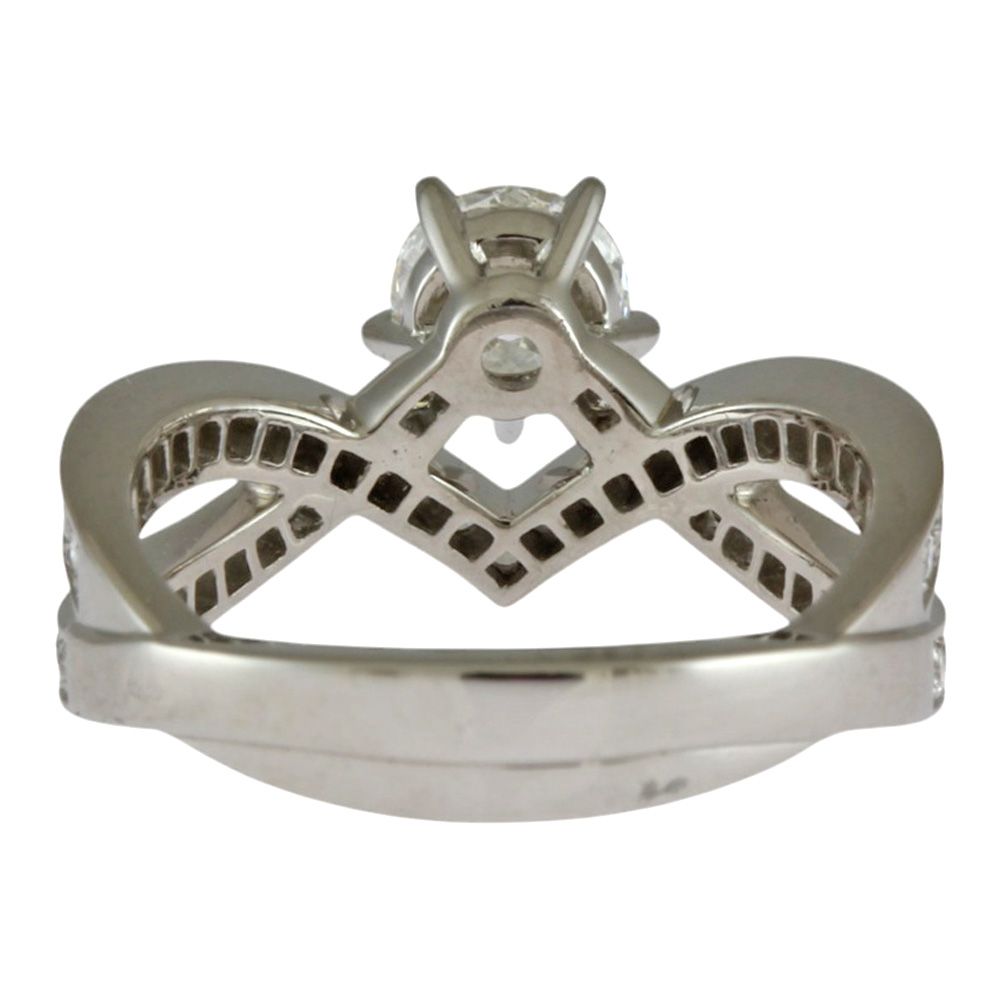 【Chaumet】ショーメ リング 指輪 Pt950プラチナ7P ダイヤモンド rk-y_brj09000000069268