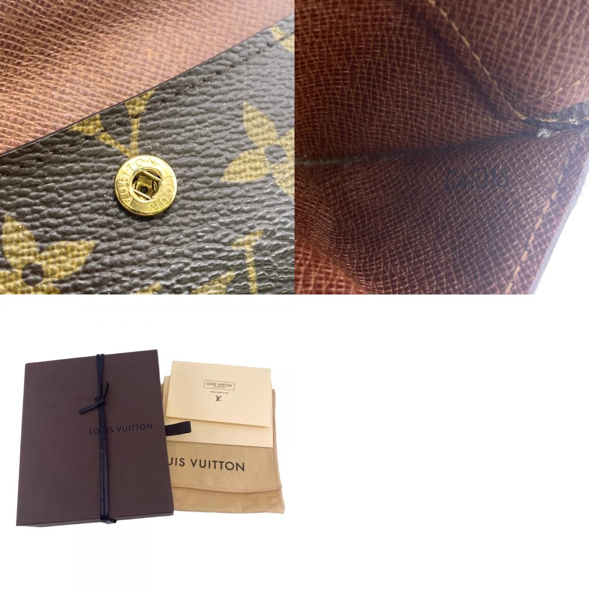 LOUIS VUITTON/ルイヴィトン ビトン M60025 ポルトモネシリング 