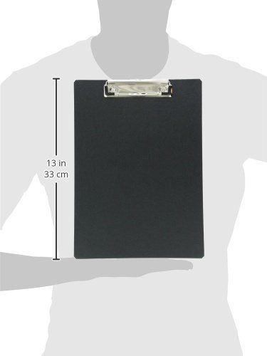 売切注意 お急ぎ下さい バインダー E型 A4 ブラック クリップボード QB-A401-D ナカバヤシ