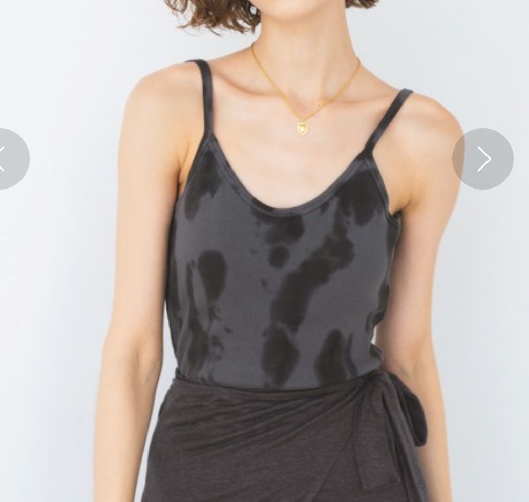 【トップスのみ】ALEXIA STAM Sサイズ セール】Nina /VカットクロップドキャミTOP（水着）｜ALEXIA