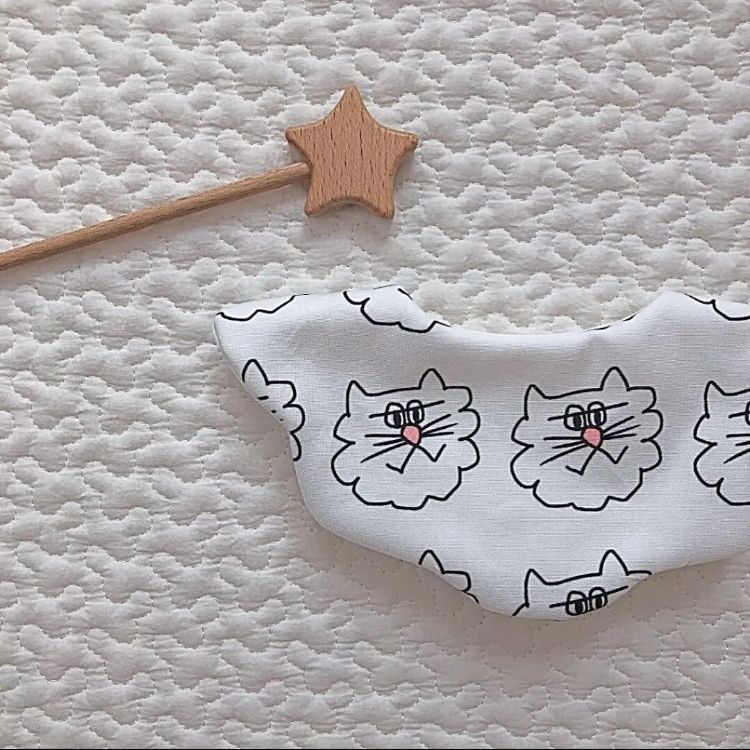 new◯97 ねぼけねこちゃん ハンドメイド もくもくスタイ - メルカリ