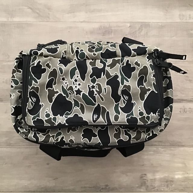 DJ レコード バッグ BAPE STA camo ベイプ ape エイプ 迷彩