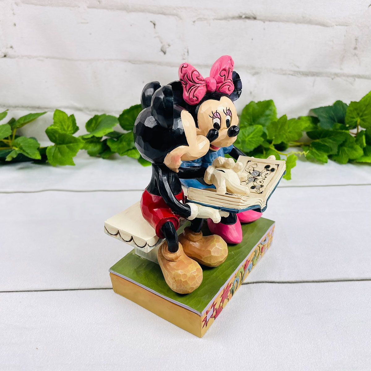 enesco ディズニー JIM SHORE Disney Traditions ミッキー＆ミニー フィギュア 85周年アニバーサリーモデル  4037500 - メルカリ