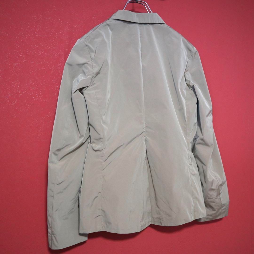 希少】JIL SANDER ジルサンダー ベージュ 光沢感 テーラードJKT - メルカリ