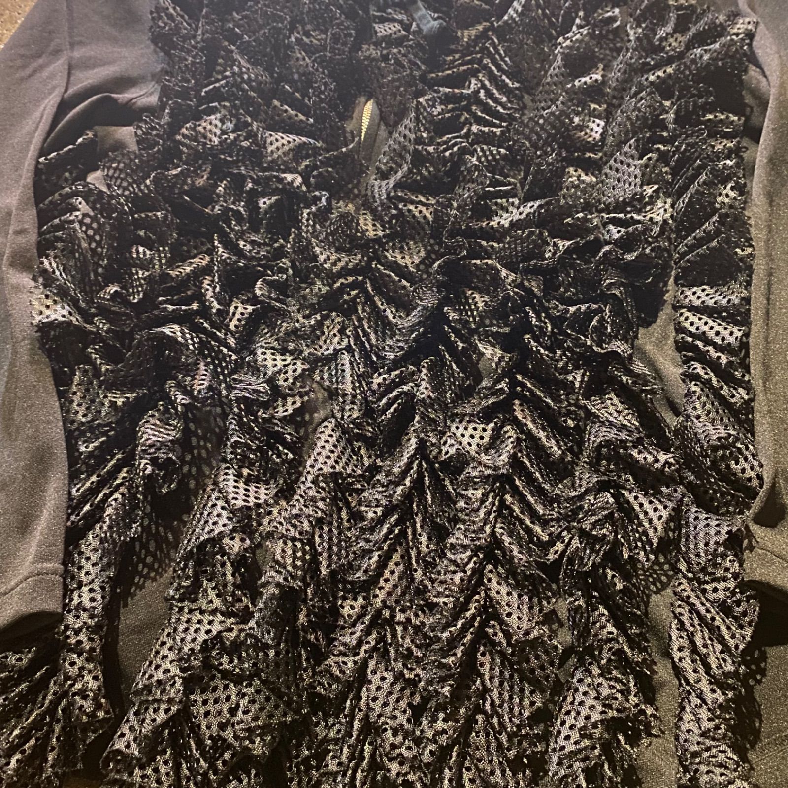 AD2024 コムデギャルソンオムプリュス plus チュール パーカー AD2024 コムデギャルソンオムプリュス plus チュール パーカー