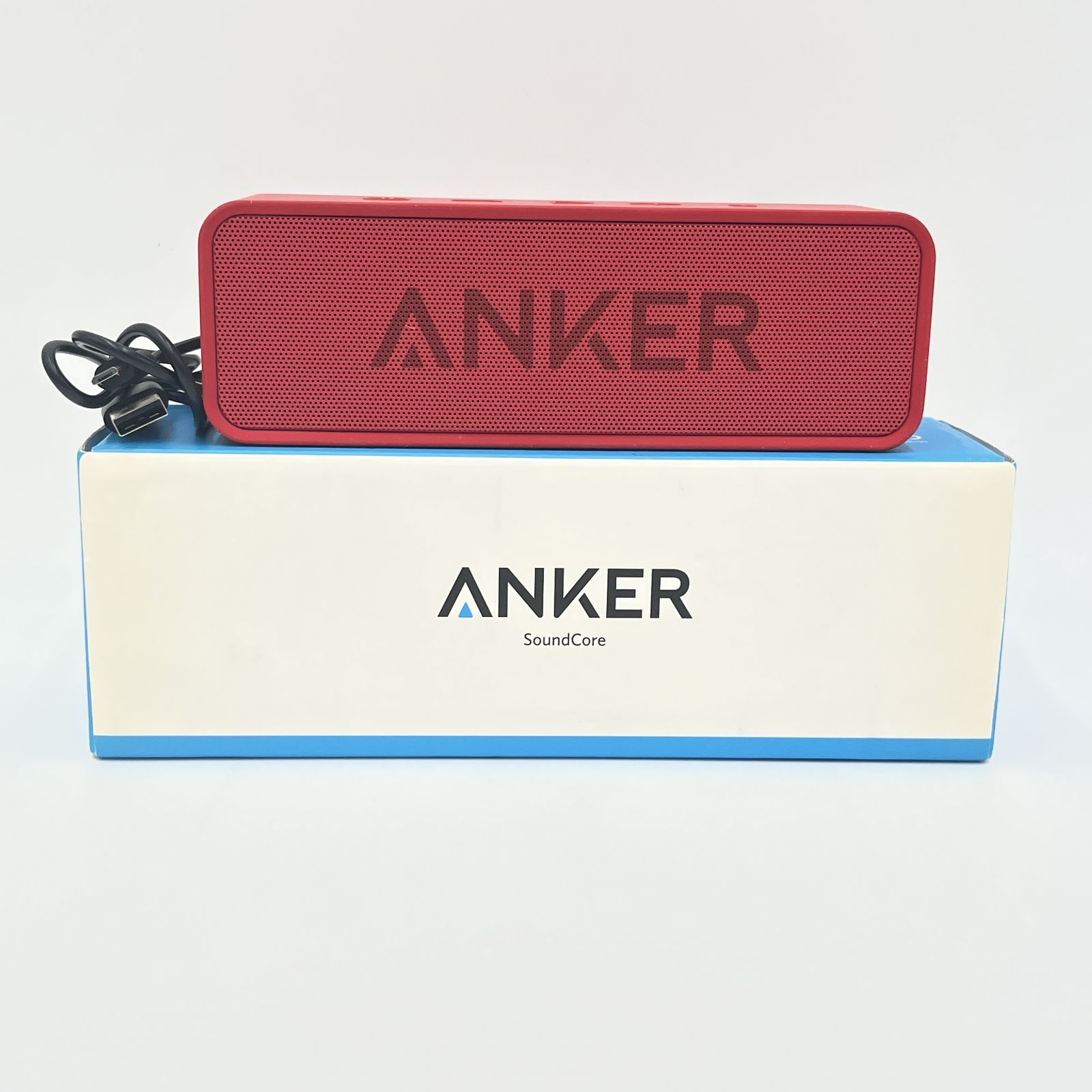 ANKER アンカー SoundCore Bluetooth スピーカー 赤 RED - メルカリ