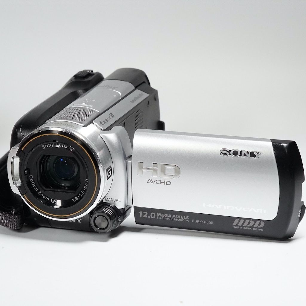 SONY ソニー HDR-XR500V シルバービデオカメラ 動作OK 1週間保証 /9690