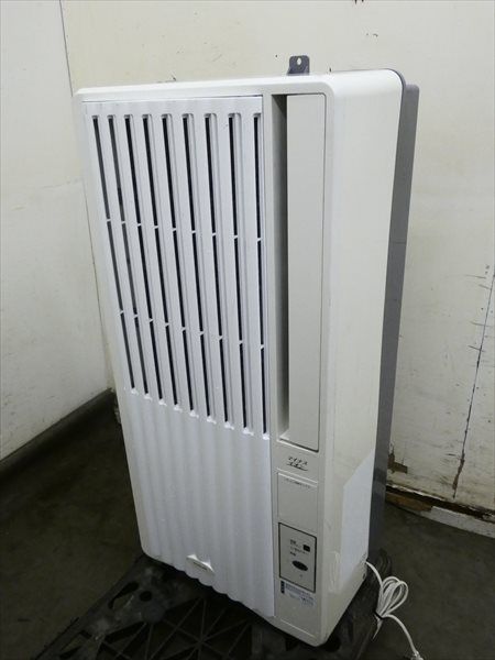 S105★小泉窓用エアコンKAW-1682/2018年製・保証付・送料無料 ルームエアコン（冷房除湿専用） KAW-1682/W｜窓用エアコン
