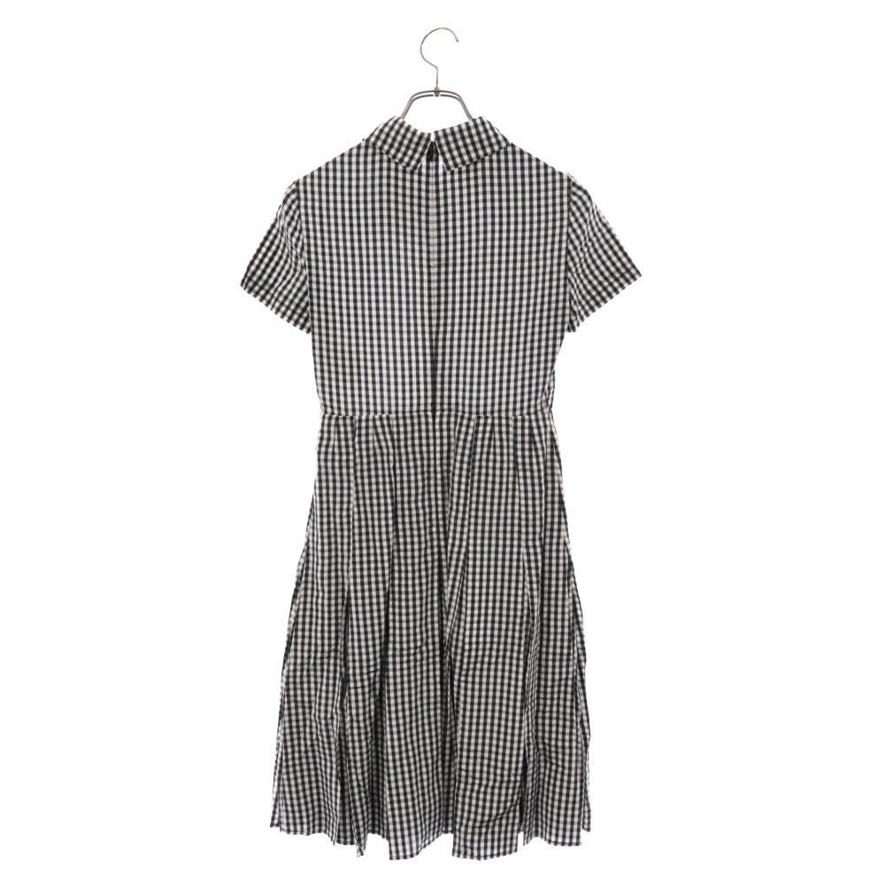 Christian Dior チェック柄 半袖ワンピース