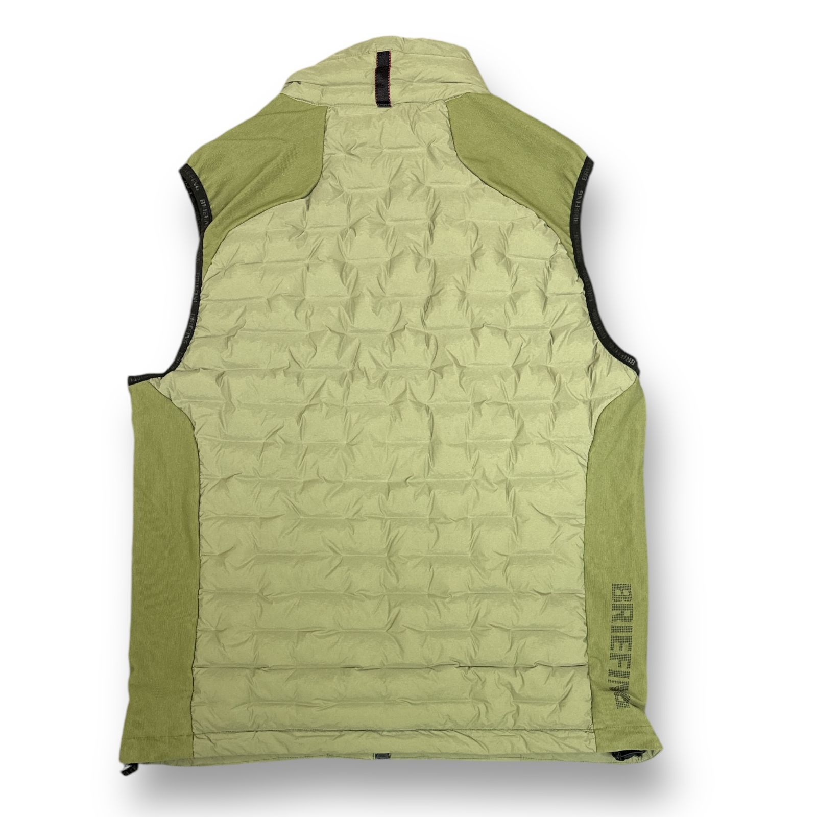 BRIEFING GOLF カーキダウンベストサイズXL