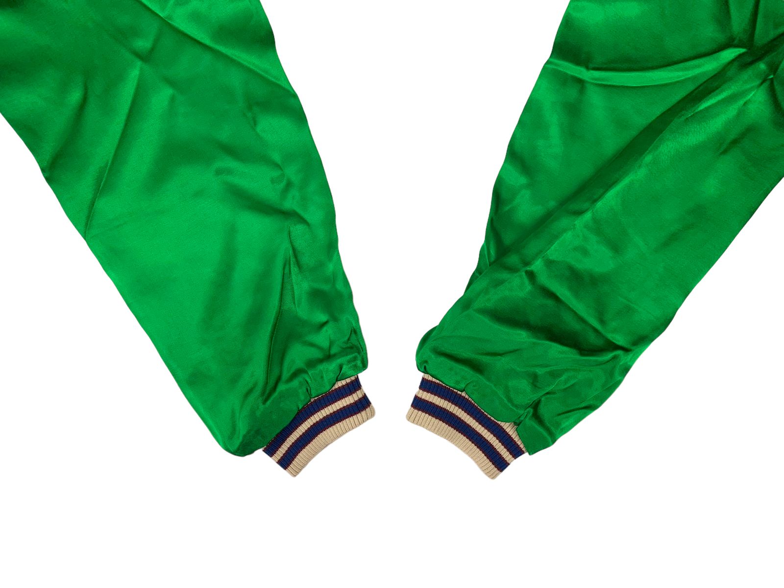 HOUSTON ヒューストン レーヨン アワードジャケット51250グリーンM HOUSTON (ヒューストン) RAYON AWARD JACKET（EAST）レーヨンアワード