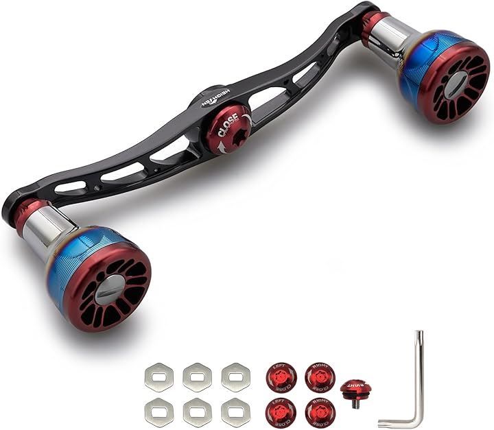 HEIGHTEN V2.0 105/115mm ベイト リール ハンドル 航空アルミ製 シマノ