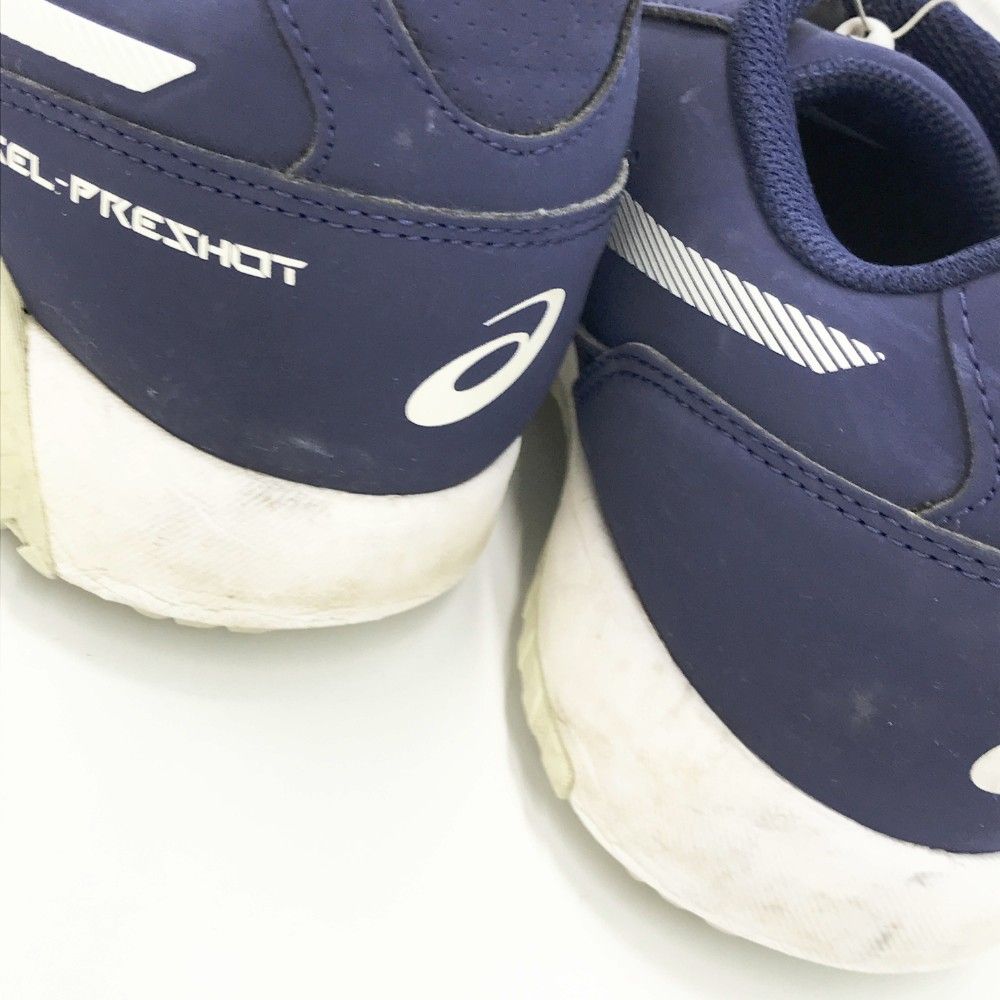 asics アシックス 113A003 GEL-PRESHOT BOA ゴルフシューズ ネイビー系