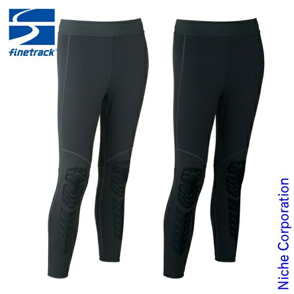 ファイントラック フラッドラッシュレッグガードタイツ ウィメンズ FWW0137 BLCK ブラック L