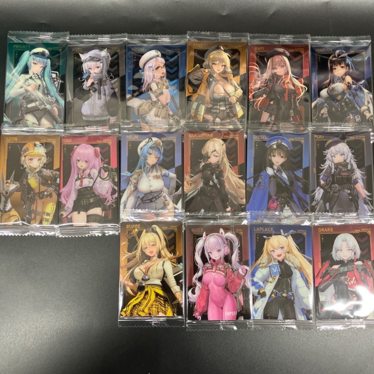NIKKE ニケ　勝利の女神　ウエハース　カード　セット　まとめ売り Amazon.co.jp: 勝利の女神NIKKE ウエハース2 カードウエハース