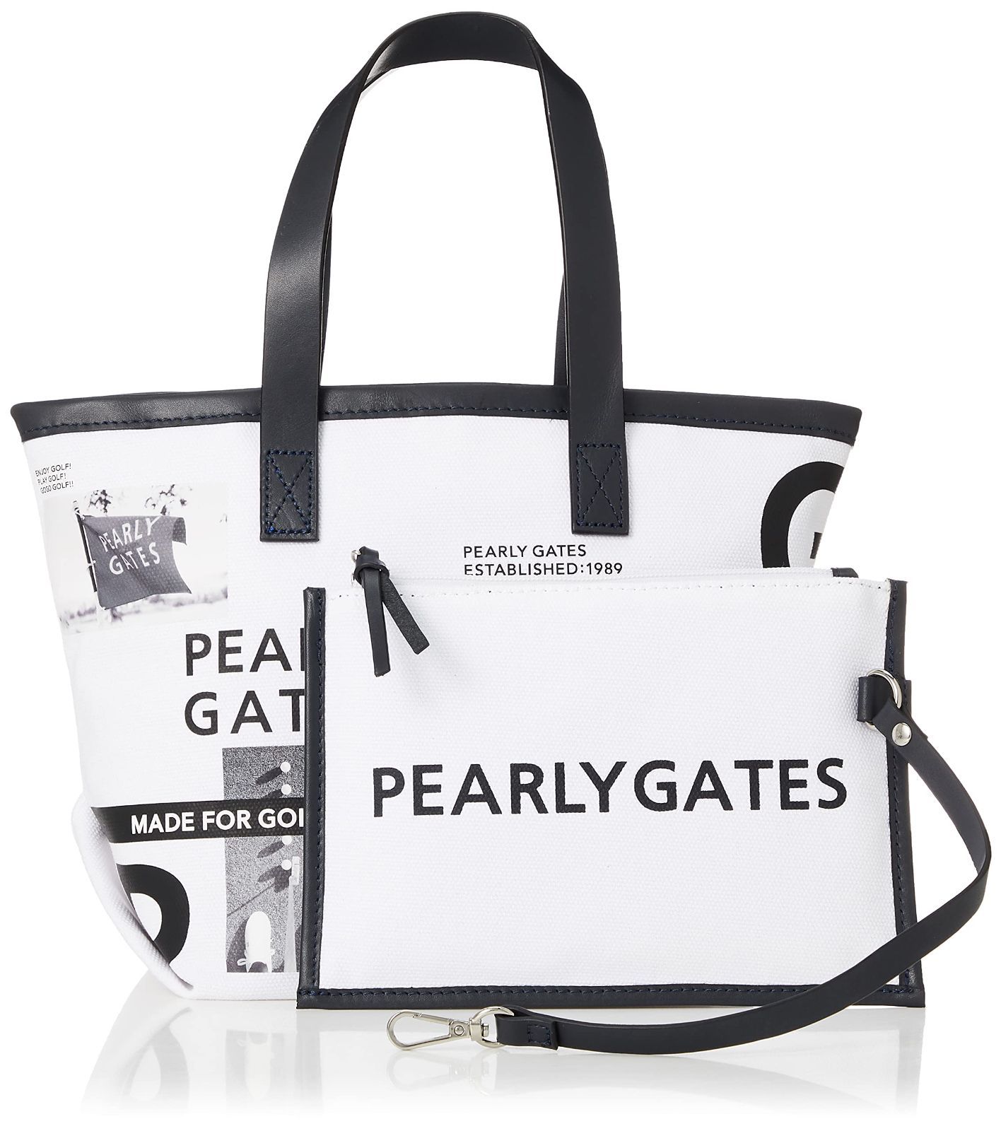 PEARLY GATES 雷デザイン ゴルフカートバック コメントキズ説明注視 PEARLY GATES 雷デザイン ゴルフカートバック コメントキズ説明