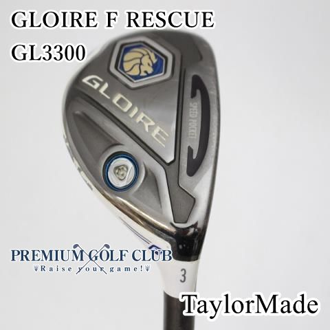 【中古】[Cランク] ユーティリティ テーラーメイド グローレF レスキュー GLOIRE F RESCUE　GL3300(R) U3(18度)　 [8790]