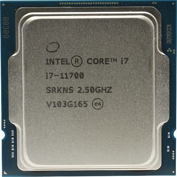 Intel Core i7-11700 8C/16T 16MB 8GT/s 65W FCLGA1200 2.5 GHz CPU processor