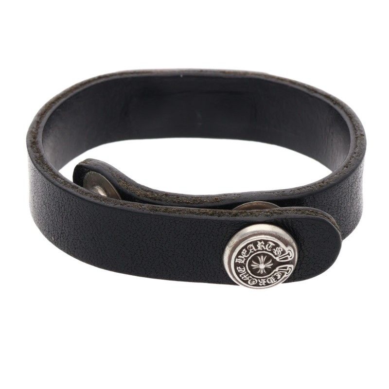 クロムハーツ　カフプレートダガー　レザーブレスレット クロムハーツ CUFF PLATE DAGGER/カフプレートダガー レザー
